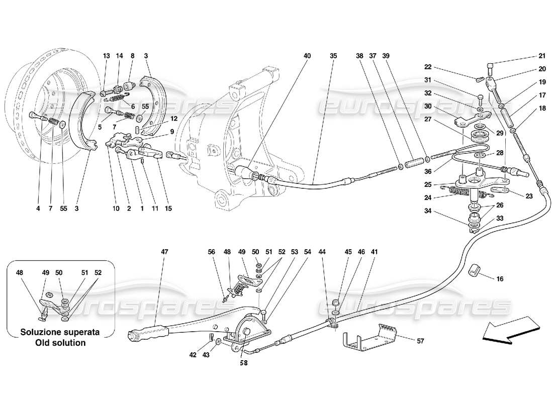 part diagram containing part number 63622400