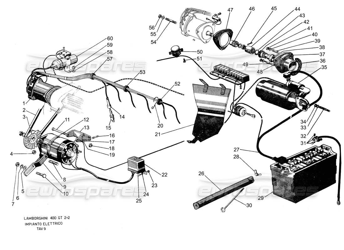 part diagram containing part number 001600376