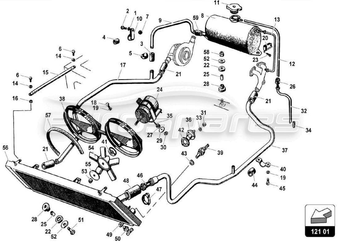 part diagram containing part number 001703764