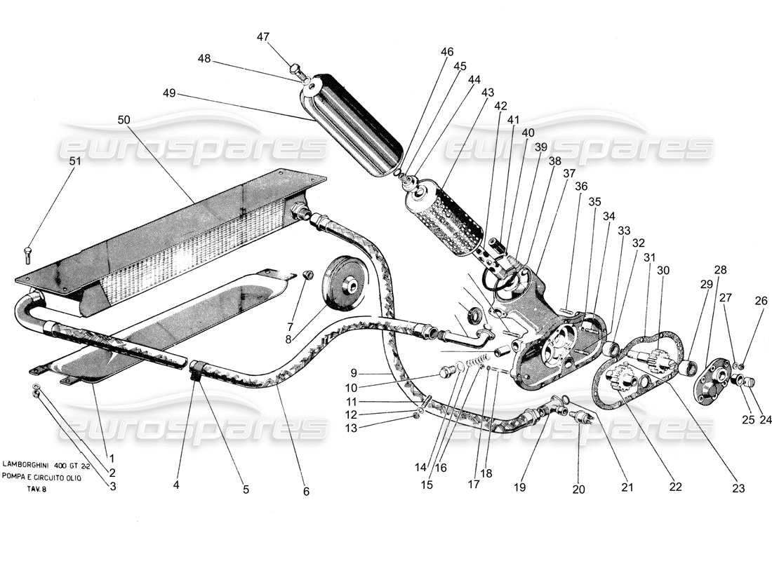 part diagram containing part number 95180050