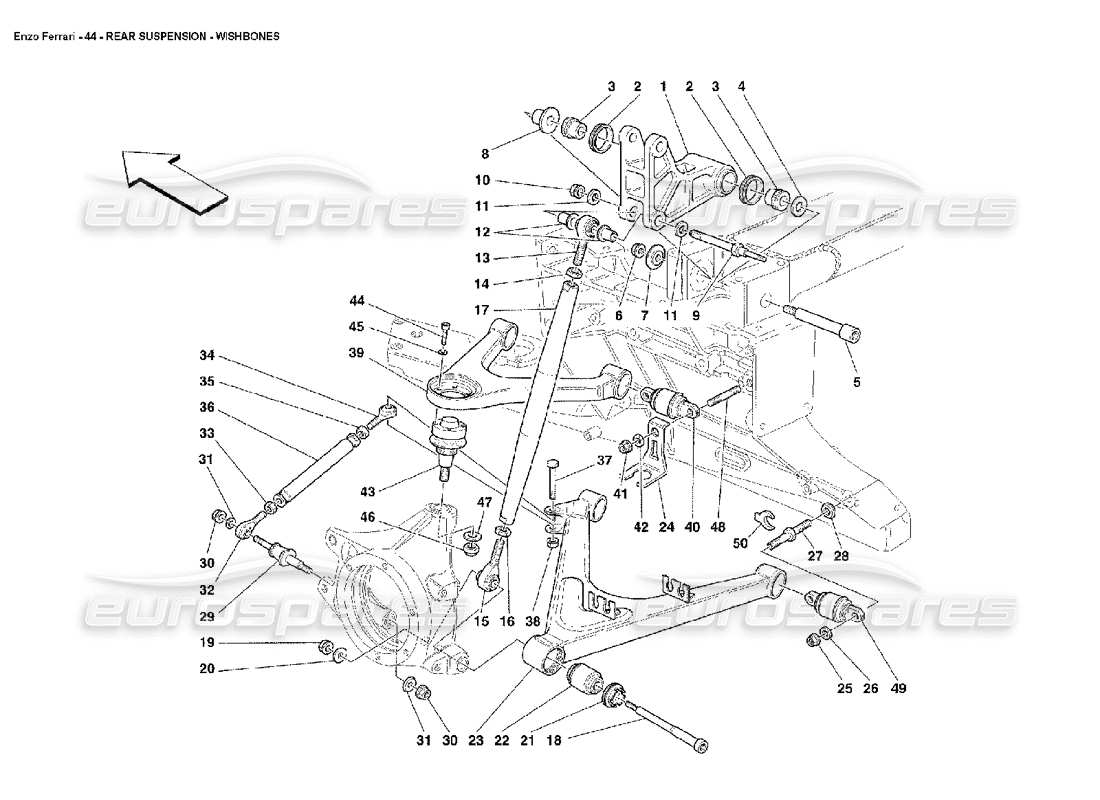 part diagram containing part number 150150