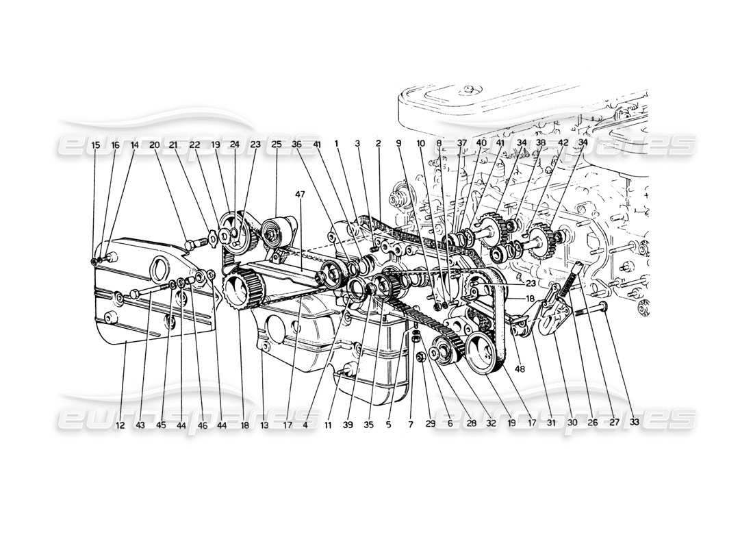 part diagram containing part number ftbk010