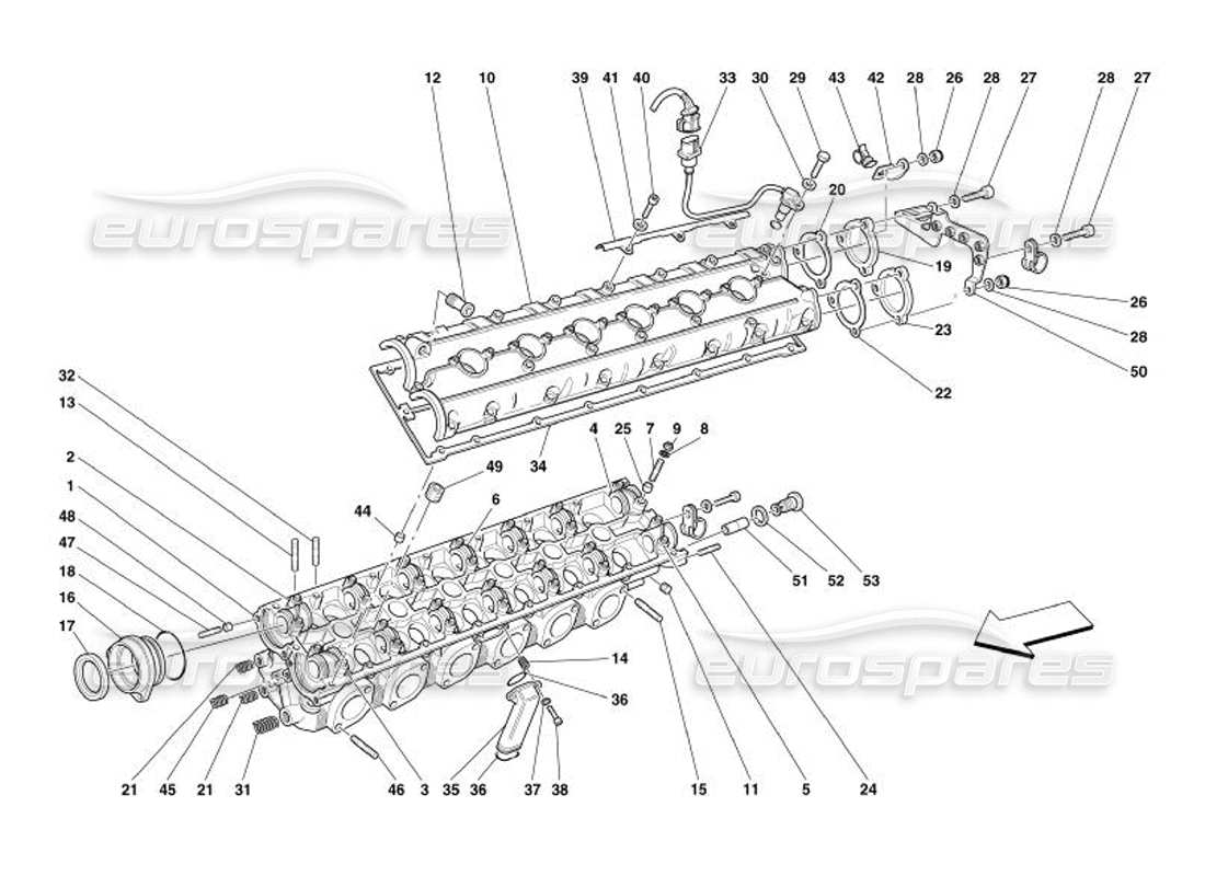 part diagram containing part number 185305