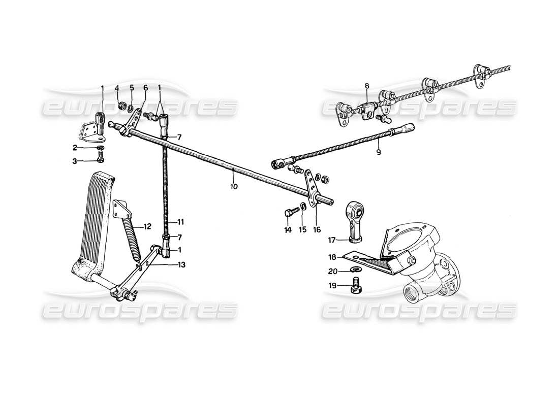 part diagram containing part number 12x20-uni 5739