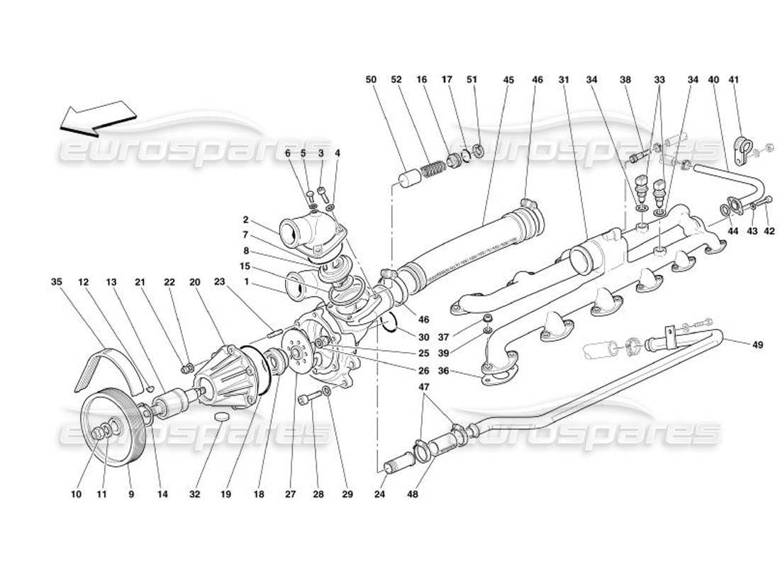 part diagram containing part number 189984