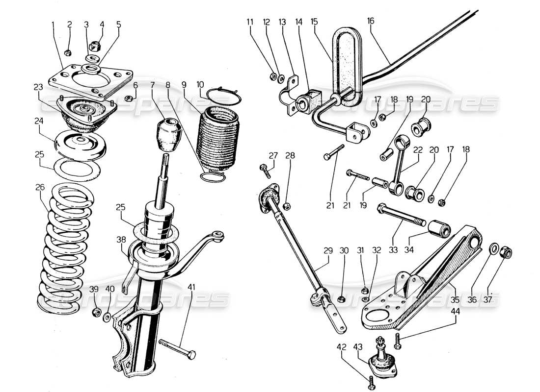 part diagram containing part number 005110342