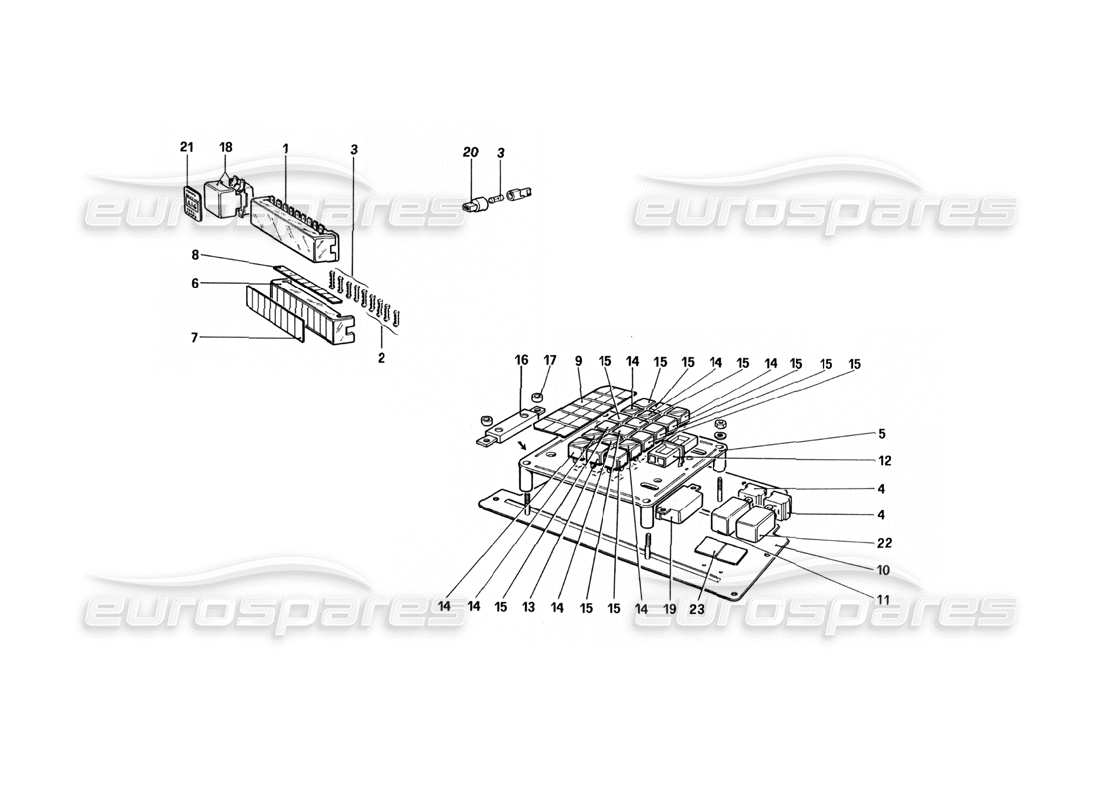 part diagram containing part number 60994100