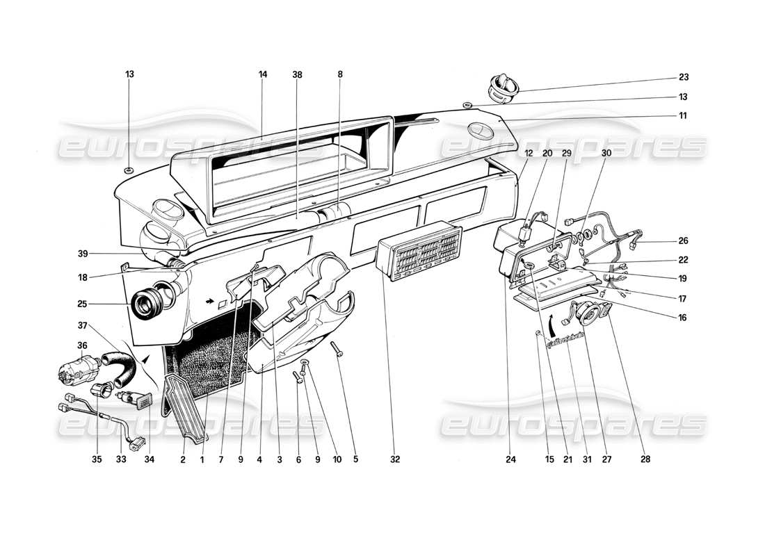 part diagram containing part number 60657400