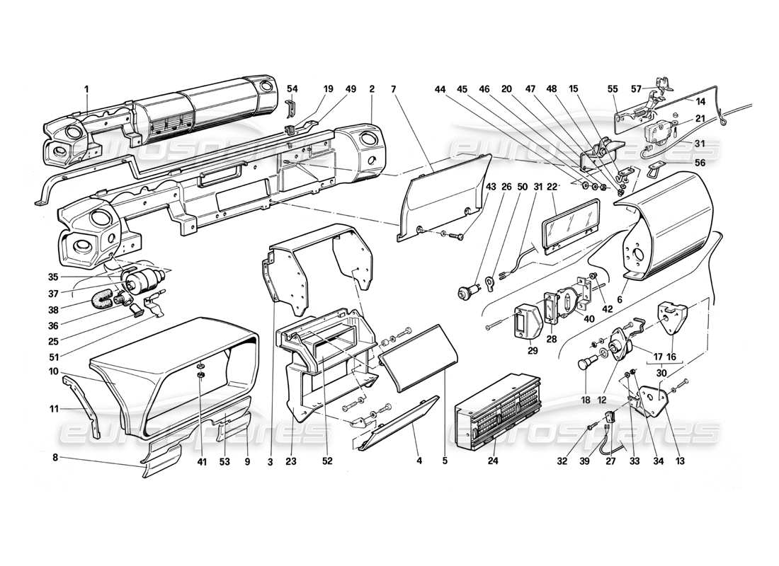 part diagram containing part number 61520400