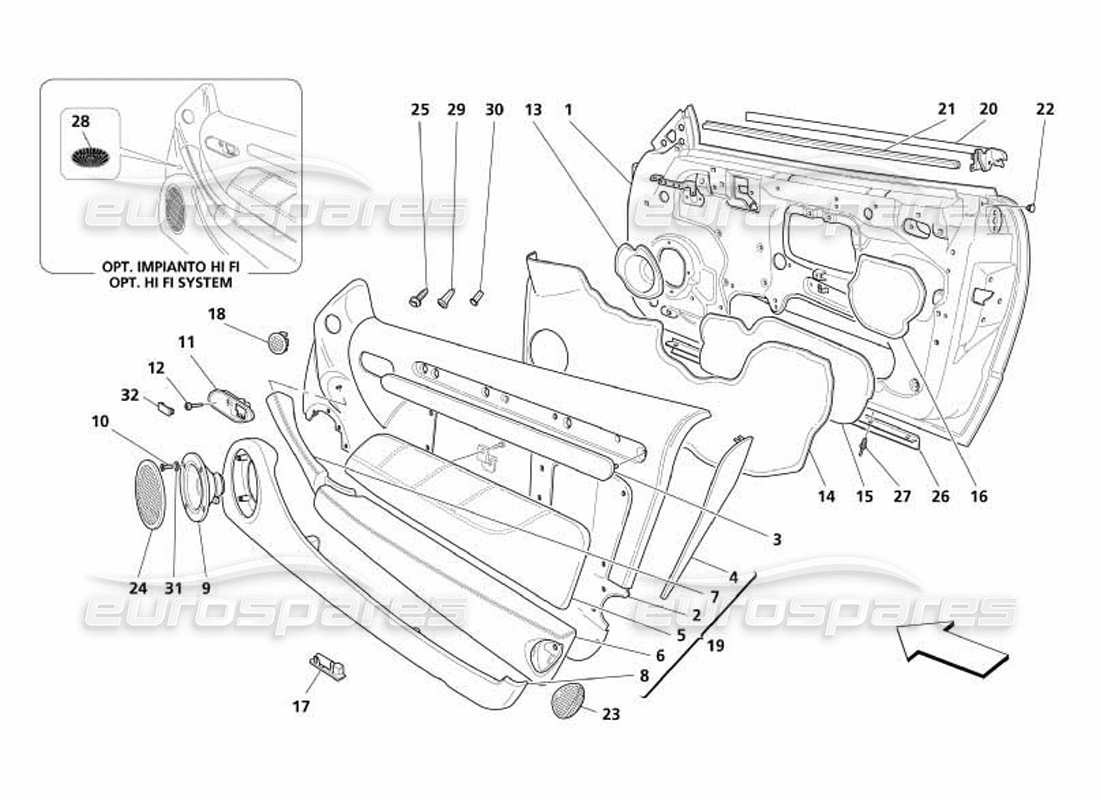 part diagram containing part number 13274014