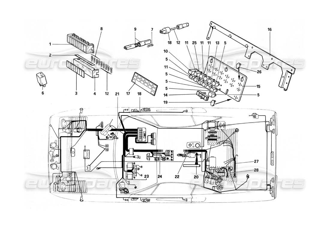 part diagram containing part number 60846100