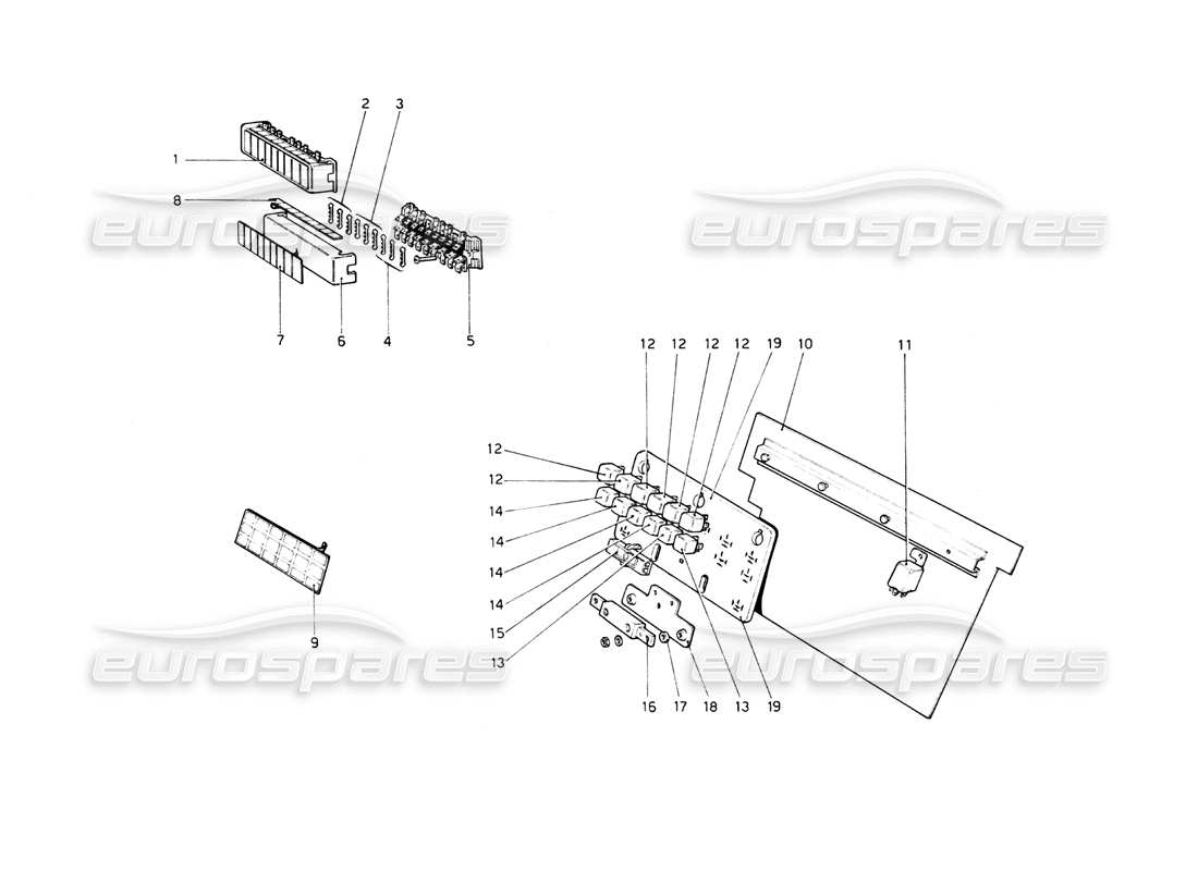part diagram containing part number 50320100