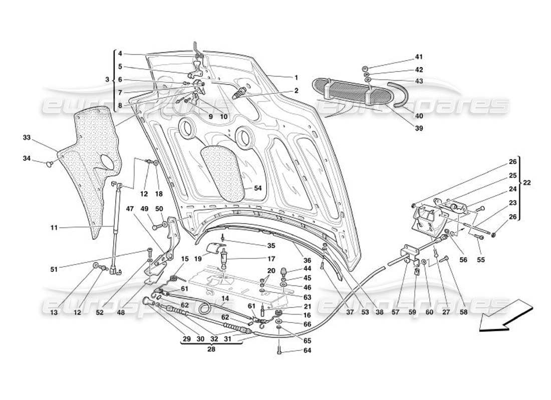 part diagram containing part number 66080000