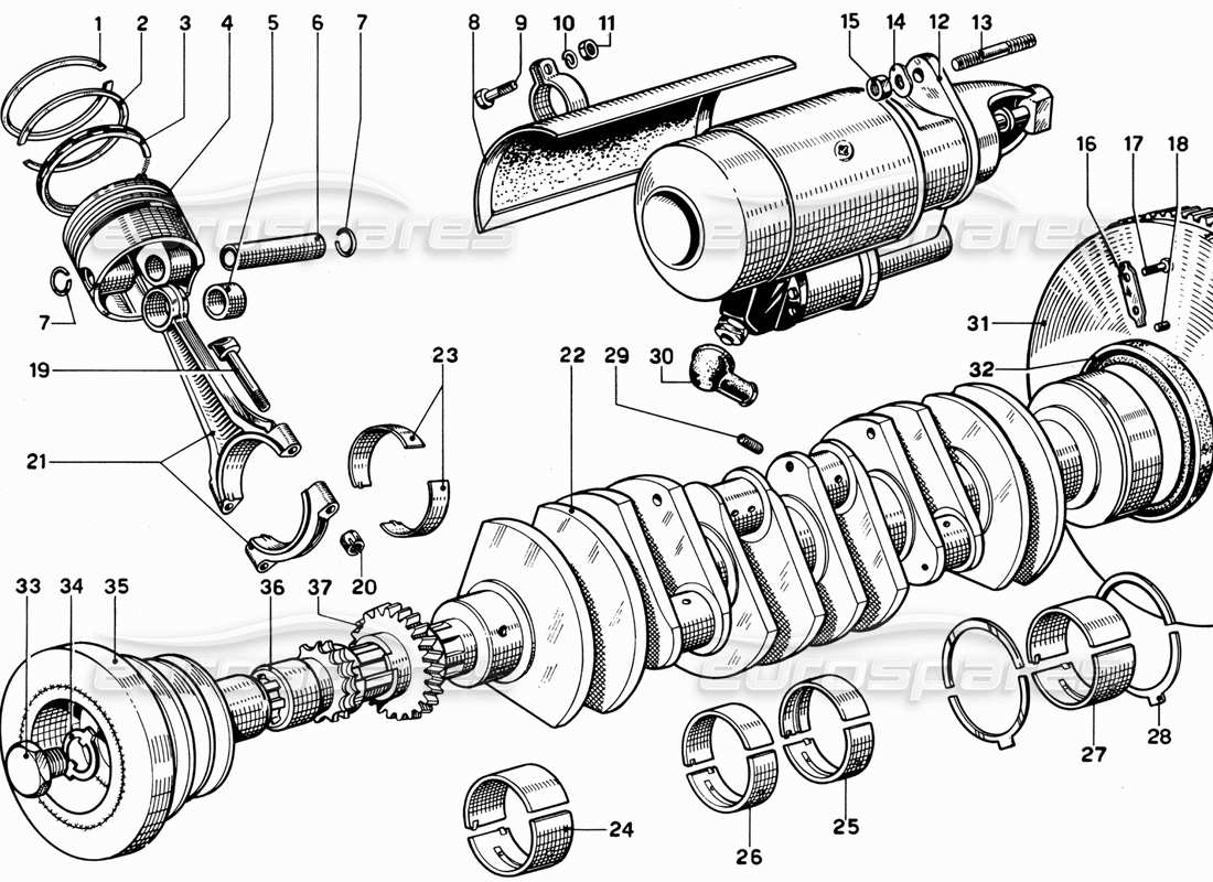 part diagram containing part number 12331