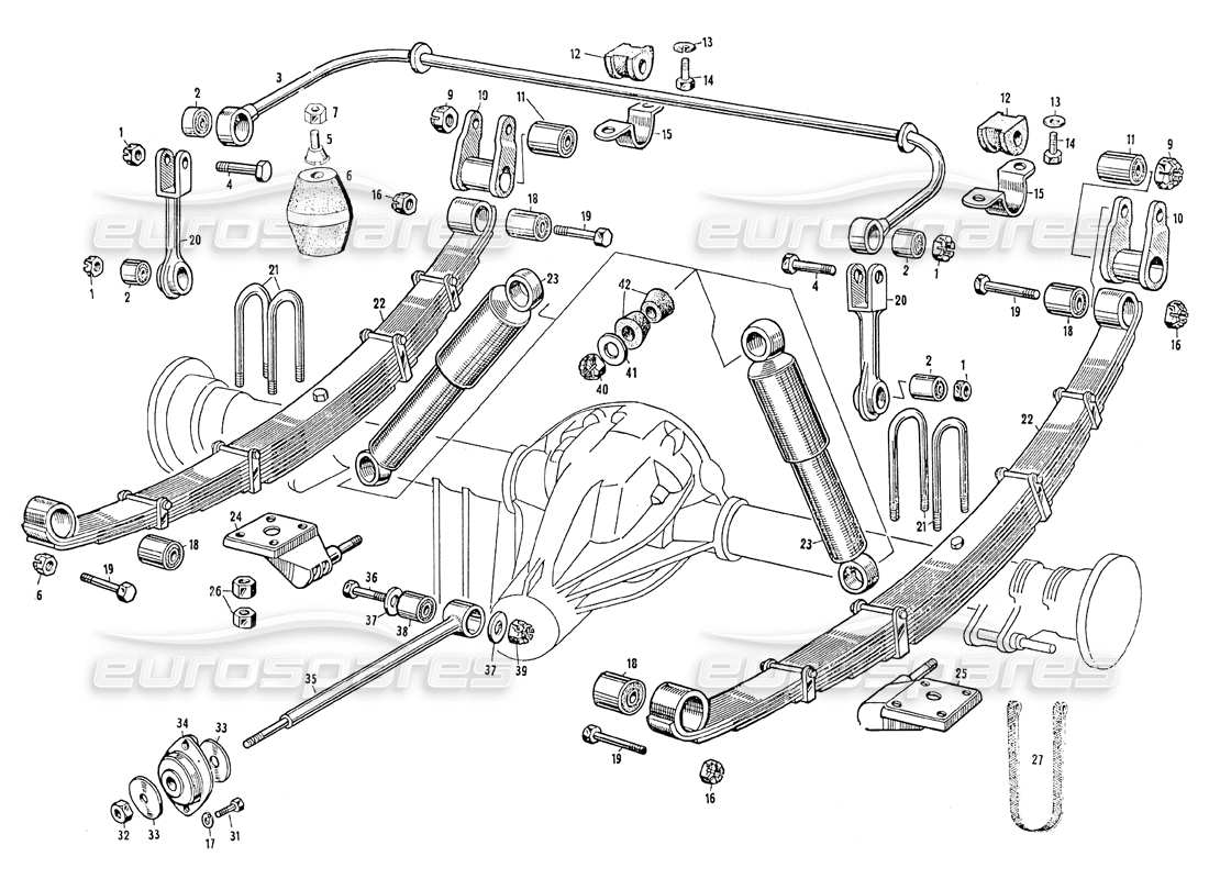 part diagram containing part number sln 42573