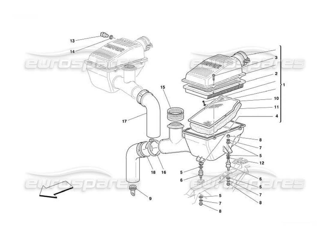 part diagram containing part number 165855