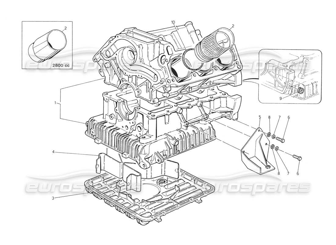 part diagram containing part number 135910105