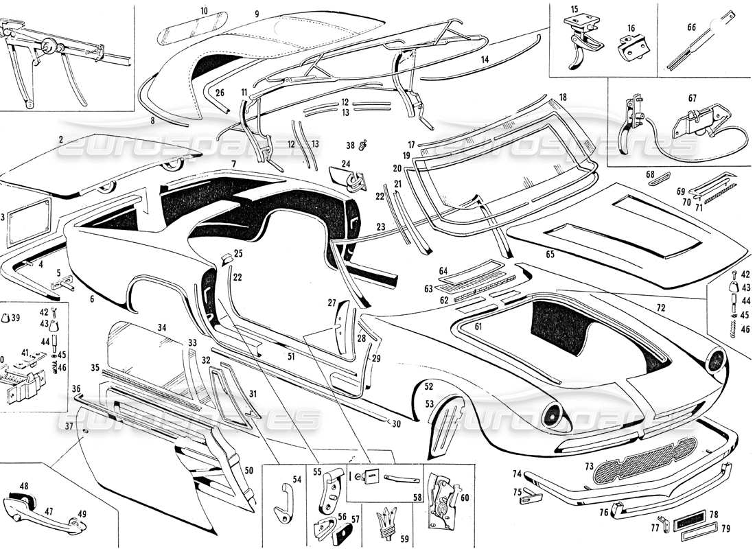 part diagram containing part number prn 616191