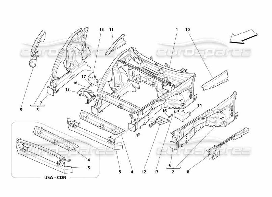 part diagram containing part number 12644477