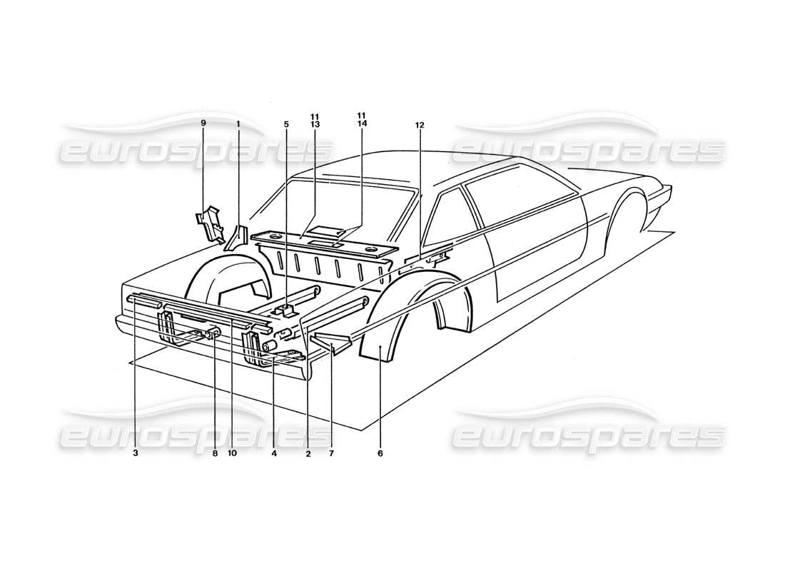 part diagram containing part number 255-12-958-06