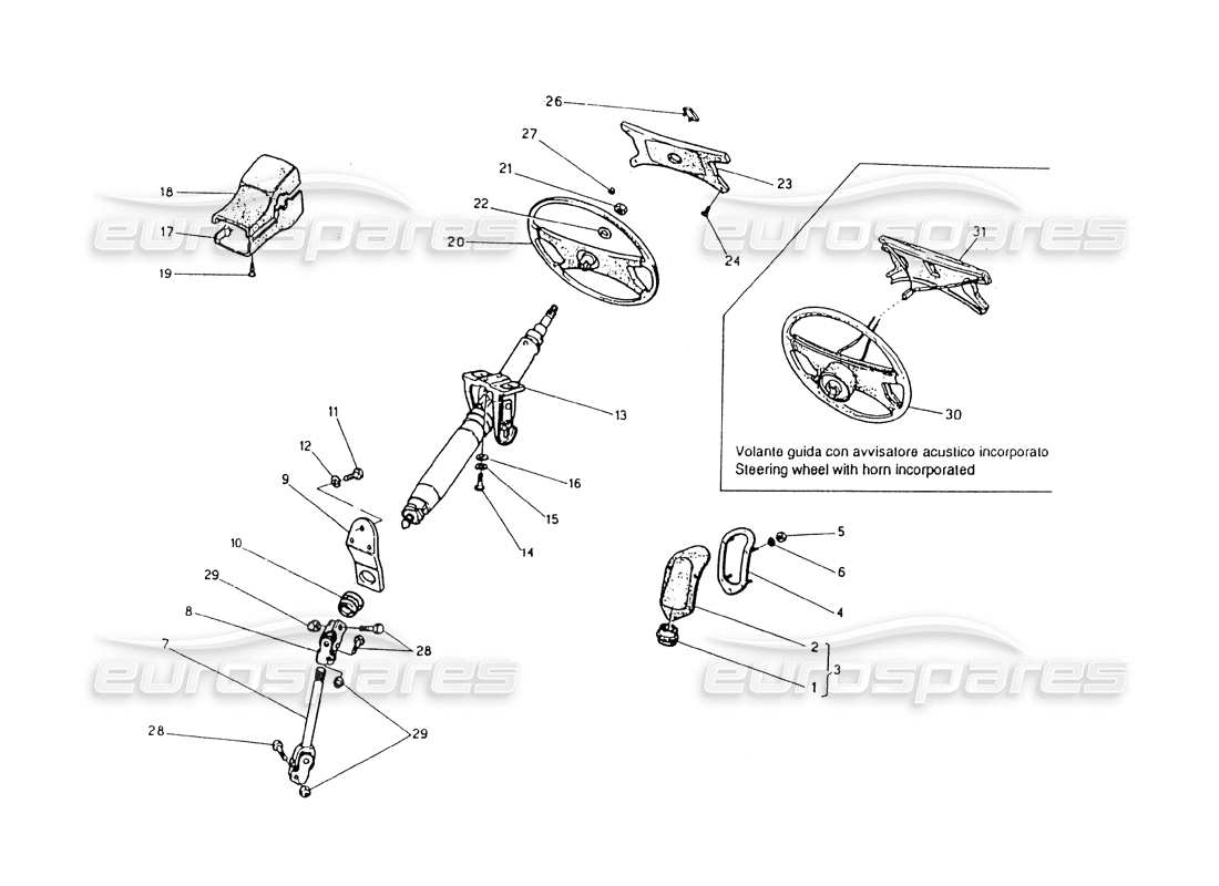 part diagram containing part number 163510030