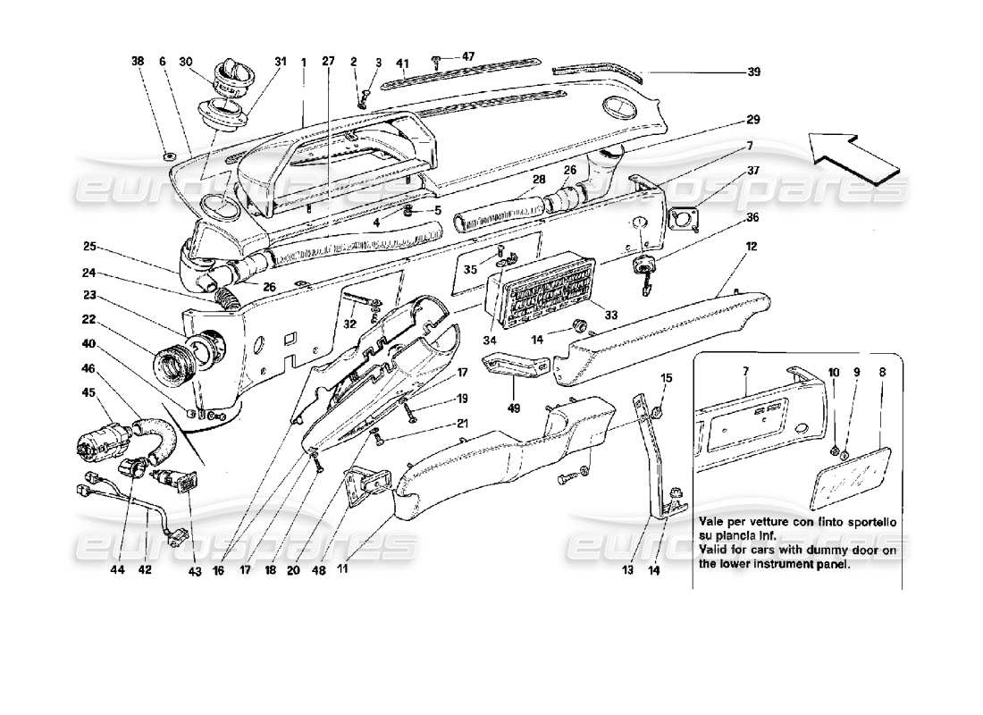 part diagram containing part number 63002200