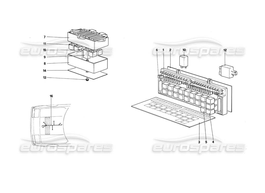 part diagram containing part number 127822