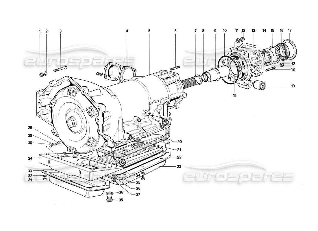 a part diagram from the Ferrari 412 (Mechanical) parts catalogue