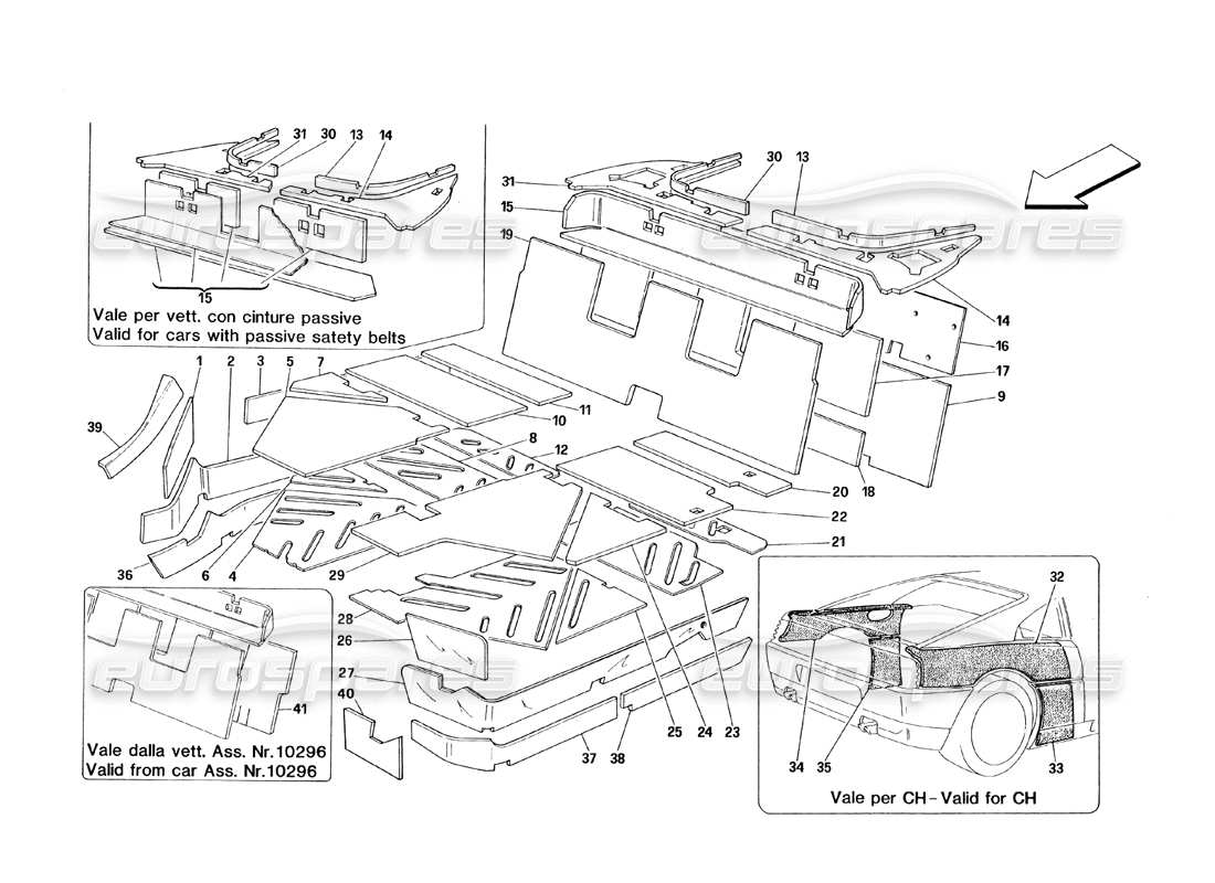 part diagram containing part number 62734900