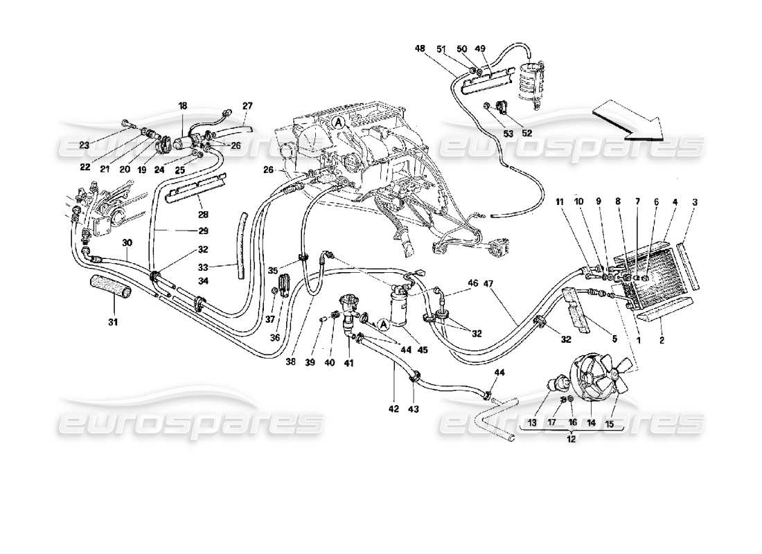 part diagram containing part number 61193800