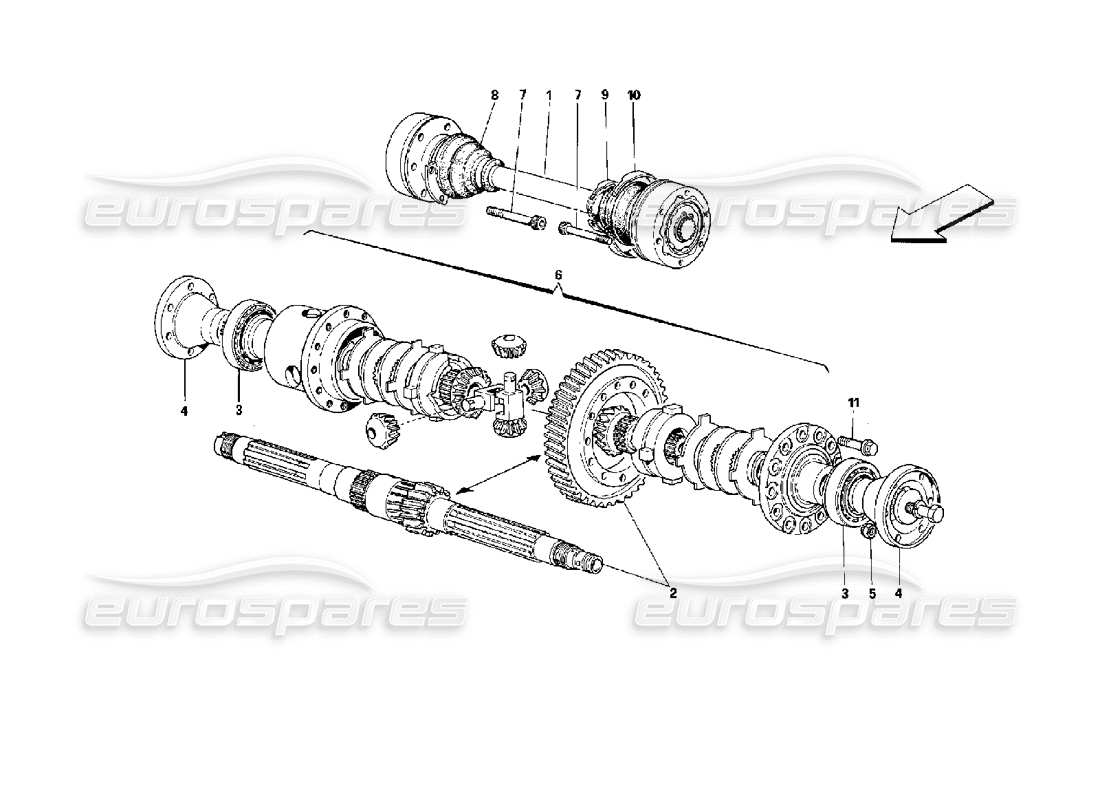 part diagram containing part number 101632