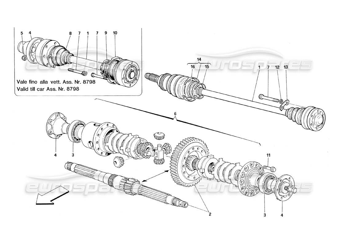 part diagram containing part number 117957