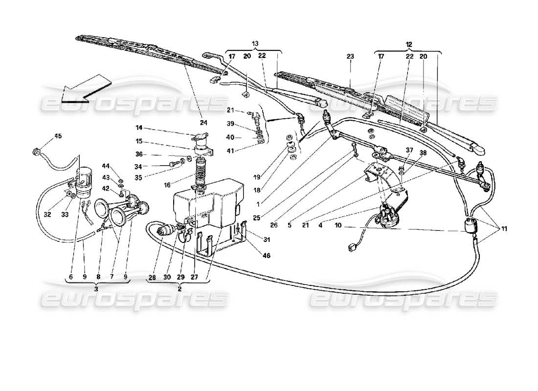 part diagram containing part number 63112200