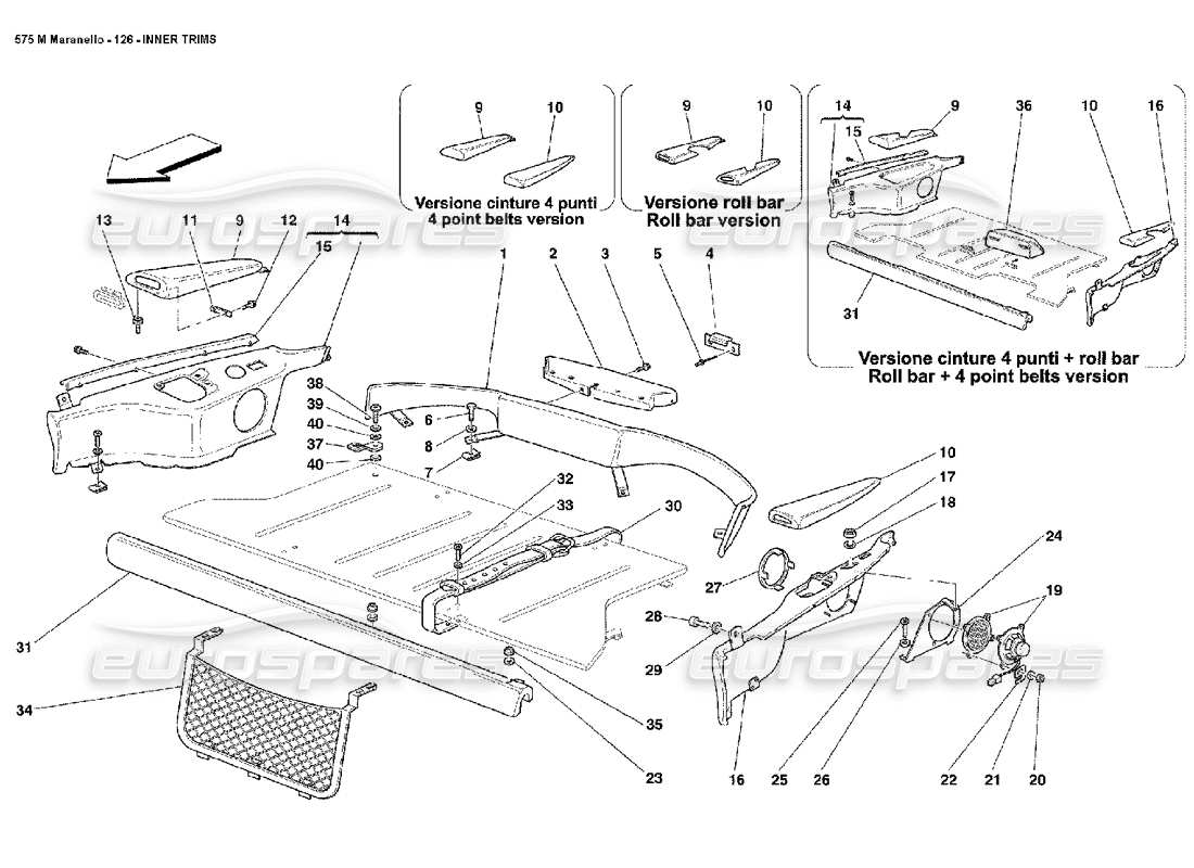 part diagram containing part number 66285000