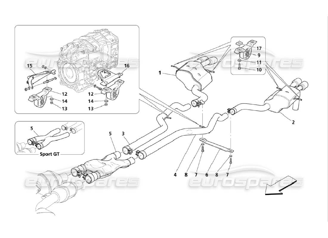 part diagram containing part number 16043124