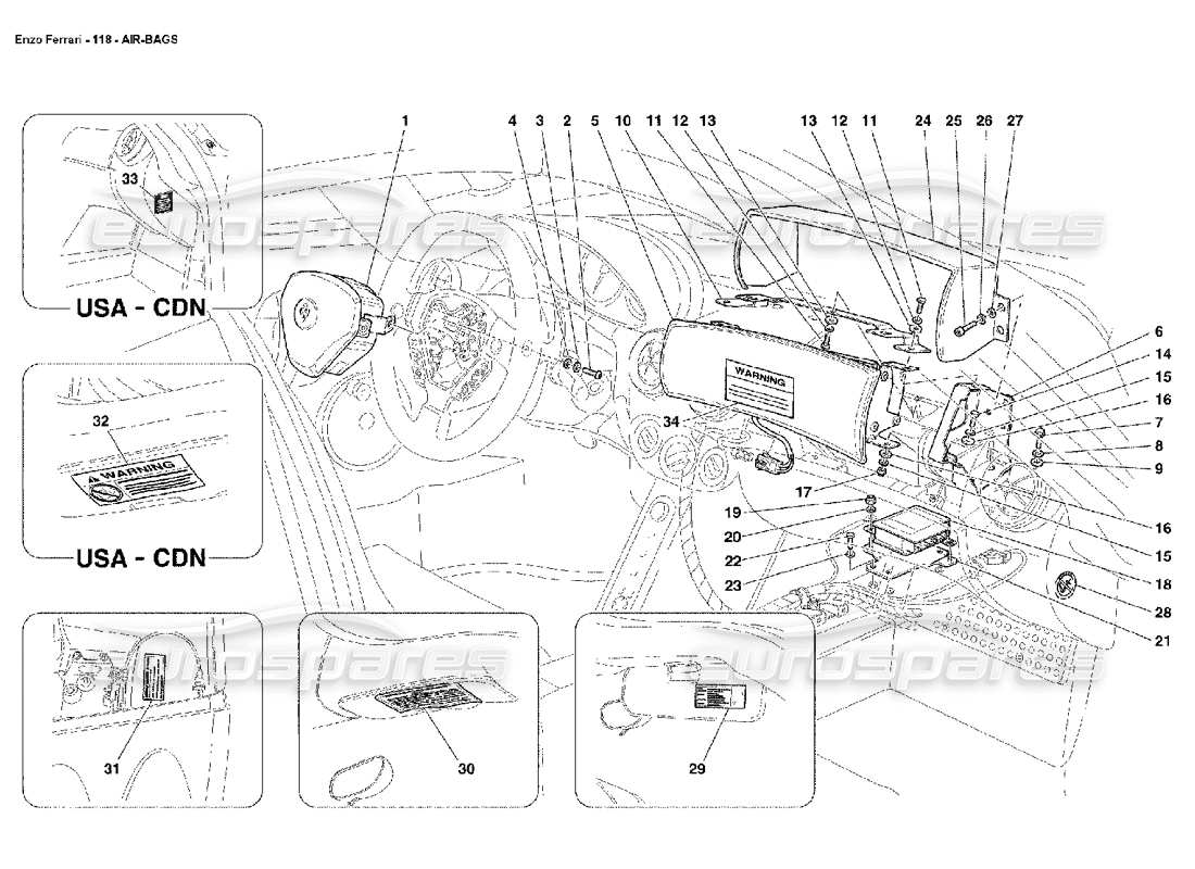 part diagram containing part number 175334