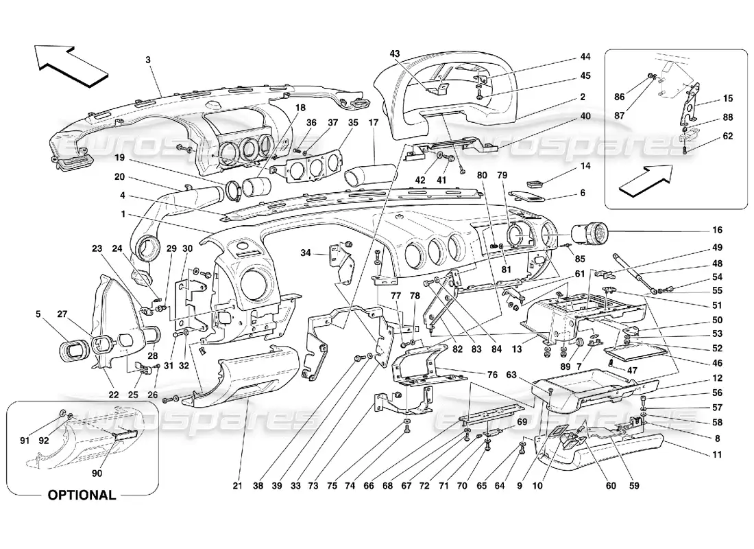 part diagram containing part number 654302..