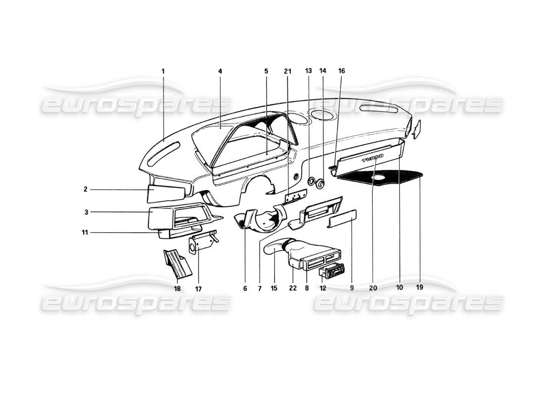 part diagram containing part number 60069507