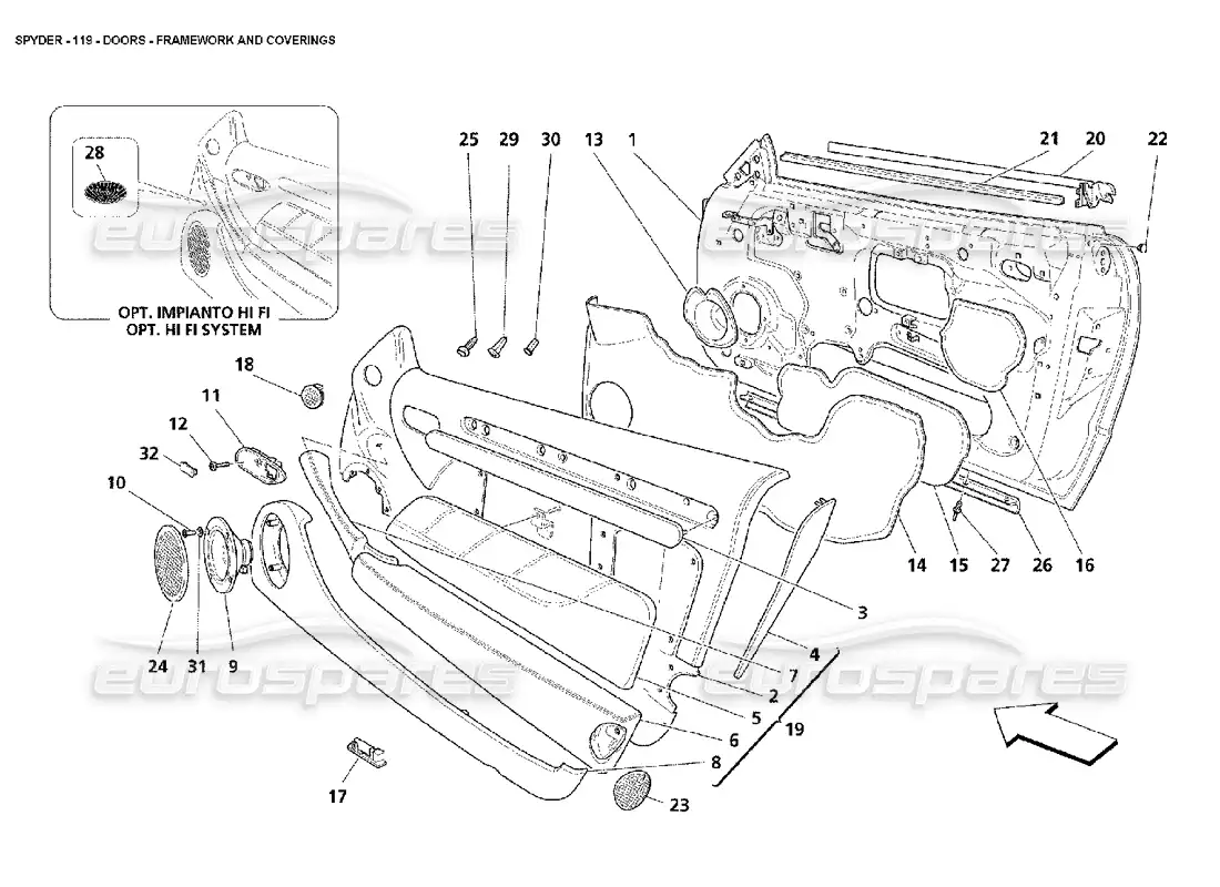 part diagram containing part number 663679..