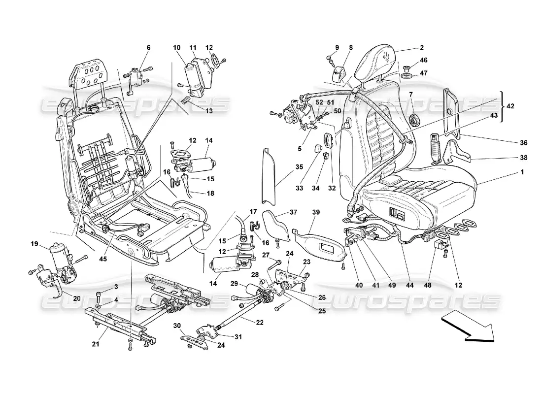 part diagram containing part number 655023..
