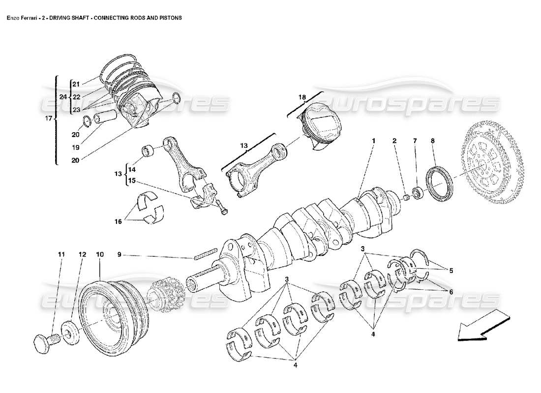 part diagram containing part number 198440