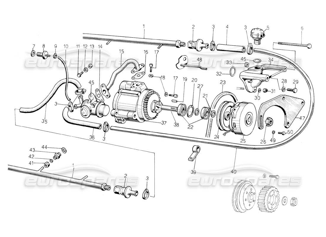 part diagram containing part number 004612761