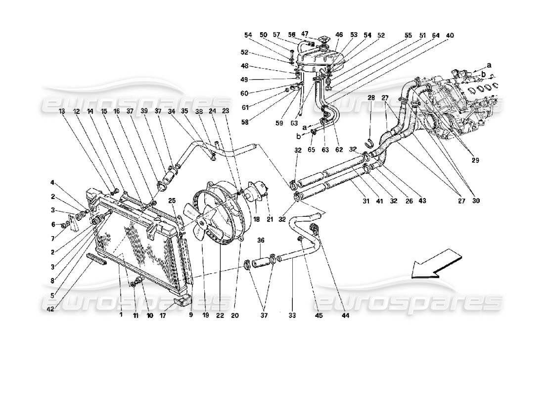 part diagram containing part number 62589100