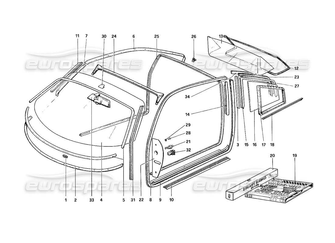 part diagram containing part number 60370301