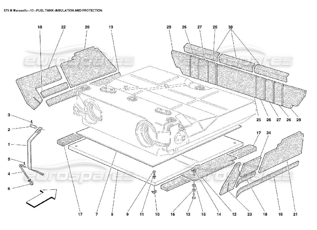 part diagram containing part number 142798