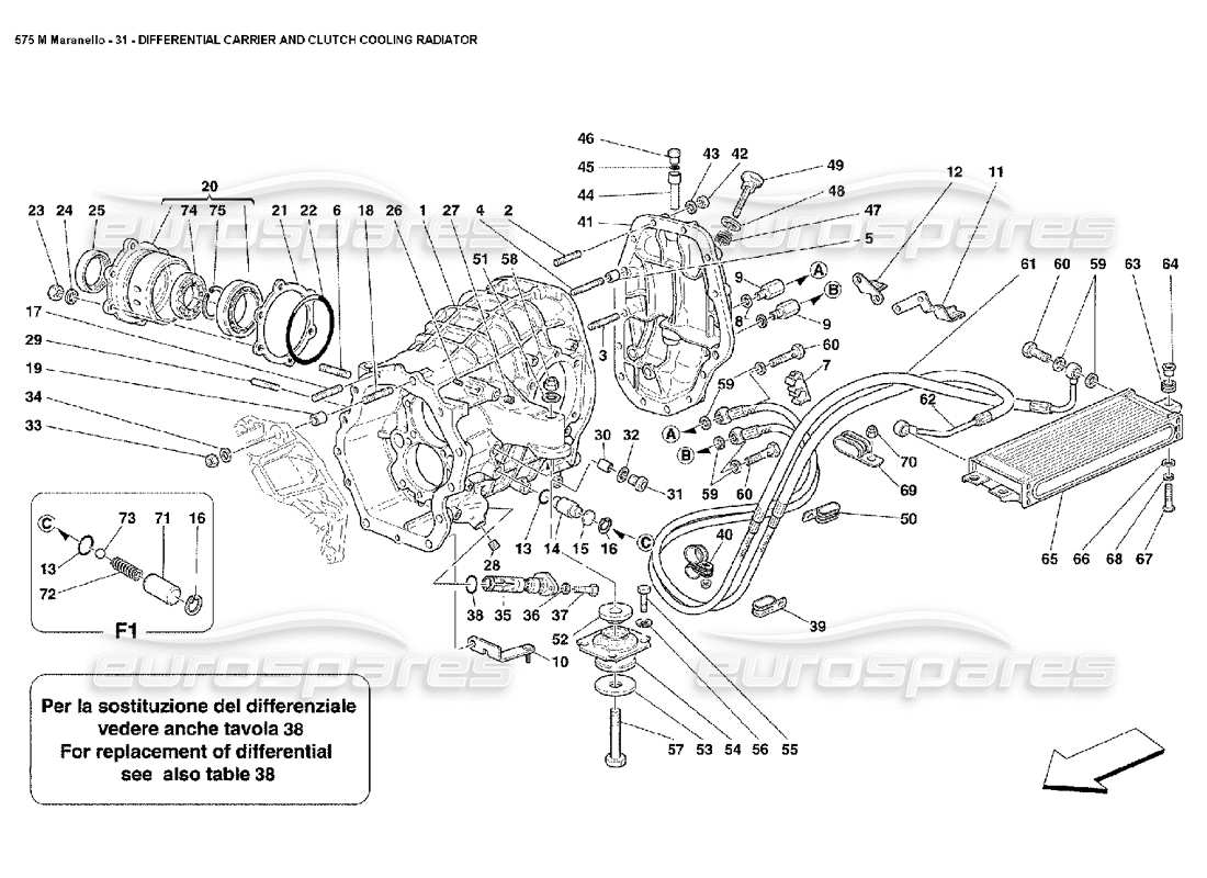 part diagram containing part number 10261560