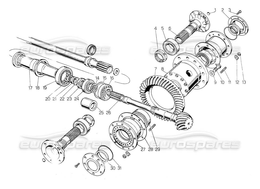 part diagram containing part number 008254001