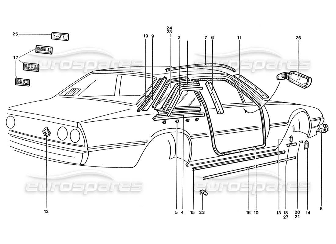 part diagram containing part number 255-44-023-08