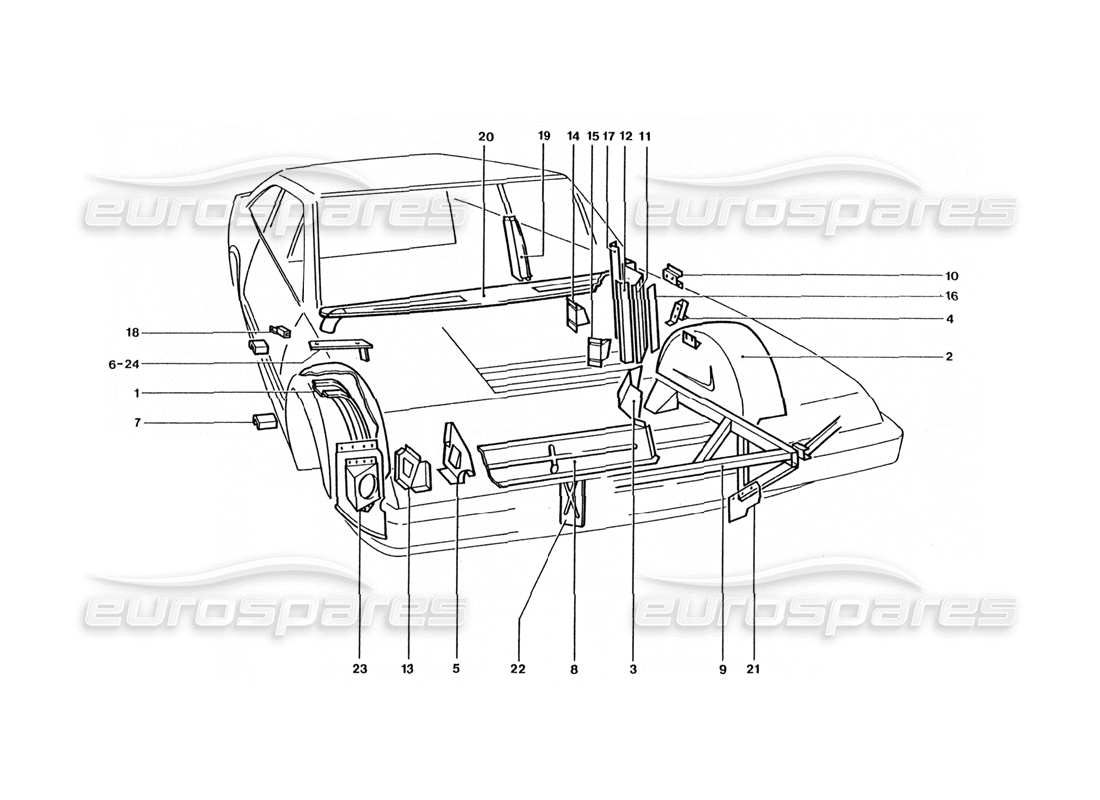 part diagram containing part number 257-10-600-06