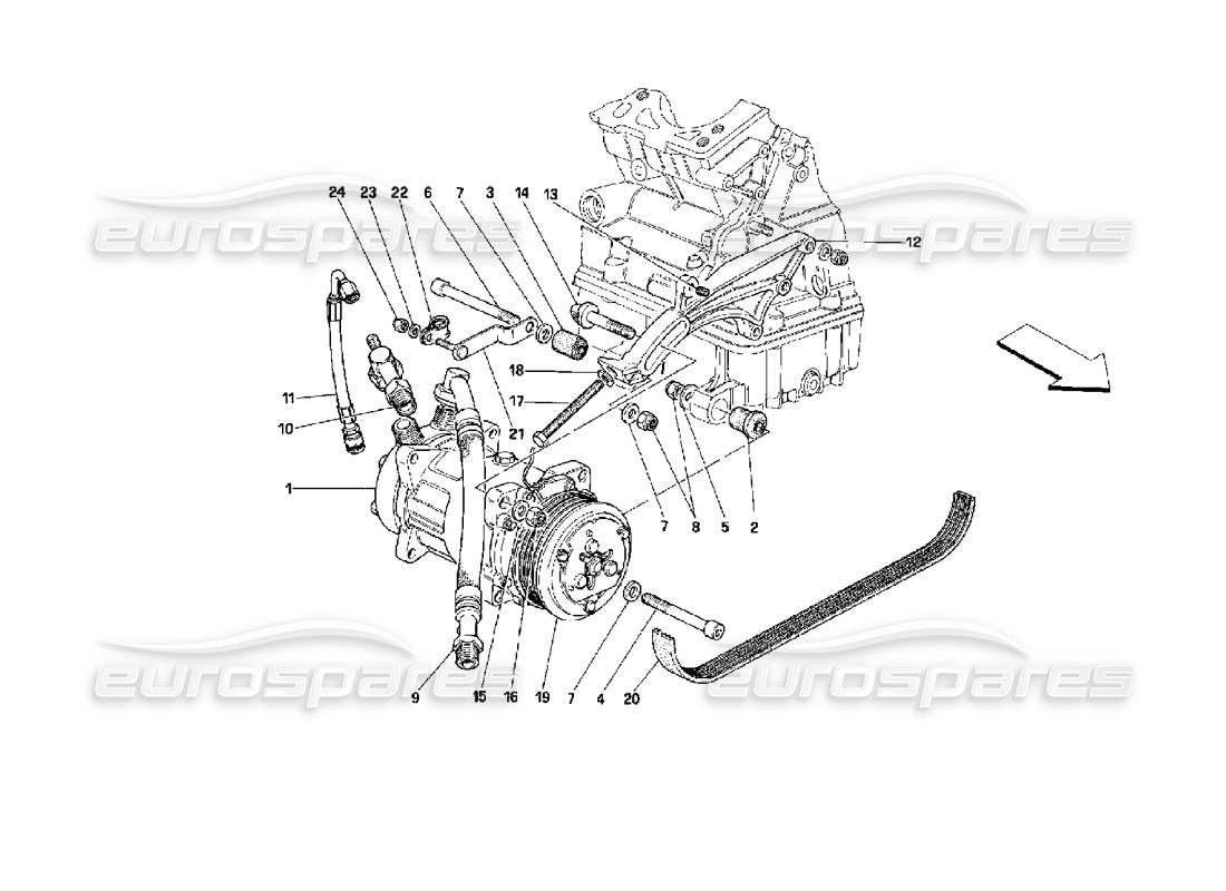 part diagram containing part number 62883700